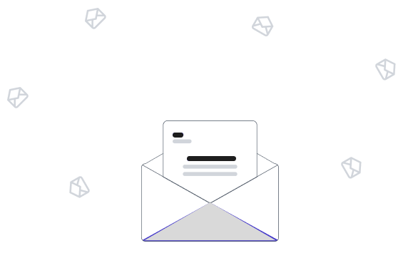Envelope with a newsletter